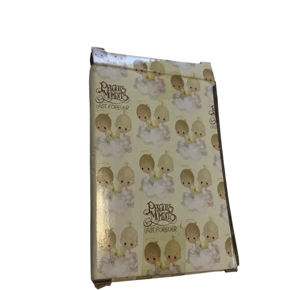 Vtg Precious Moments Enesco Love Is The Best Gift Cross Ornament Jesus 4.25" - Picture 5 of 6